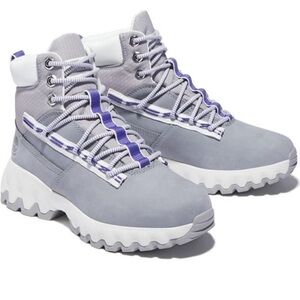 Timberland Greyfield Boots Women's 18.5 M Grey Nubuck New